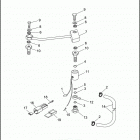 FLHTP-WND DA94 ELECTRA GLIDE STANDARD POLICE (FRG/WND) (1994) FRONT FORK AIR CONTROL - FLHTP
