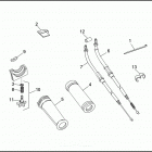 FXDS CONV 1GGL DYNA SUPER GLIDE CONVERTIBLE (1994) Дроссельное управление