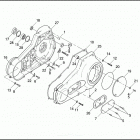 FXDS CONV 1GGL DYNA SUPER GLIDE CONVERTIBLE (1994) PRIMARY HOUSING