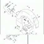 FLHTCU 1DPL ULTRA CLASSIC (1993) Задний бампер