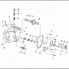 FXDS CONV 1GGL DYNA SUPER GLIDE CONVERTIBLE (1994) CRANKCASE - GEAR SIDE