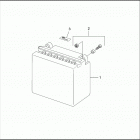 FXDS CONV 1GGL DYNA SUPER GLIDE CONVERTIBLE (1994) Аккумулятор