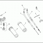 FXSTS 1BLL SPRINGER SOFTAIL (1993) Дроссельное управление