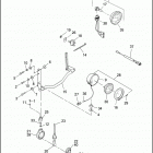 FLSTC 1BJL HERITAGE SOFTAIL CLASSIC (1994) AUXILIARY / FOG LAMPS & FRONT TURN SIGNALS - FLSTC
