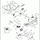 FLHTCU 1DPL ULTRA CLASSIC (1993) LAMPS & SPEAKER HOUSINGS - ULTRA TOUR-PAK