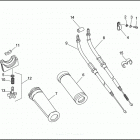 FXRS CONV 1EML SUPER GLIDE CONVERTIBLE (1993) Дроссельное управление