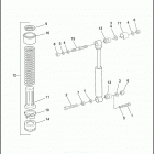 FXDS CONV 1GGL DYNA SUPER GLIDE CONVERTIBLE (1994) SHOCK ABSORBERS - AIR & HYDRAULIC
