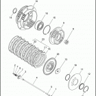 FXSTS 1BLL SPRINGER SOFTAIL (1993) Сцепление