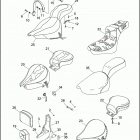 FXSTS 1BLL SPRINGER SOFTAIL (1993) SEATS & SISSY BAR