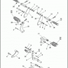 FXDS CONV 1GGL DYNA SUPER GLIDE CONVERTIBLE (1994) Подножки