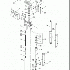 FLSTF 1BML FAT BOY (1993) FRONT FORK - FLSTC / F / N