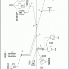 FLHTP-WND DA94 ELECTRA GLIDE STANDARD POLICE (FRG/WND) (1994) WIRING HARNESS, INTERCONNECT - 1994 FLHTP WINDSHIE...
