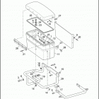 FXRP 1EDL SUPER GLIDE POLICE (WINDSHIELD) (1994) SADDLEBAGS - FXRP