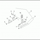 FXRS CONV 1EML SUPER GLIDE CONVERTIBLE (1993) LICENSE PLATE BRACKETS