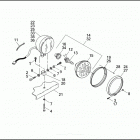 FXSTS 1BLL SPRINGER SOFTAIL (1993) Фара