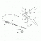FXSTS 1BLL SPRINGER SOFTAIL (1993) Привод управления сцеплением