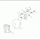 FLHTCU 1DPL ULTRA CLASSIC (1993) Клаксон