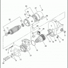 XL883 4CAM SPORTSTER 883 (1993) STARTER MOTOR - 883 MODELS