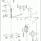 FLHTC 1DJL ELECTRA GLIDE CLASSIC (1994) WIRING HARNESS, INTERCONNECT - 1994 FLHT (2 OF 2)