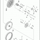 FXSTS 1BLL SPRINGER SOFTAIL (1993) Переднее колесо