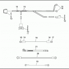 FLHTC 1DJL ELECTRA GLIDE CLASSIC (1994) WIRING HARNESS, MISCELLANEOUS - 1994