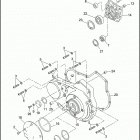 XL883 4CAM SPORTSTER 883 (1993) ACCESS DOOR & PRIMARY COVER