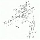 FXRP-WND ED93 SUPER GLIDE POLICE (FRG/WND) (1993) FRONT BRAKE CONTROL