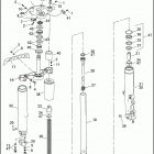 FLHTCU 1DPL ULTRA CLASSIC (1993) Передняя вилка