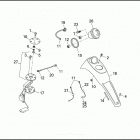 FXRS CONV 1EML SUPER GLIDE CONVERTIBLE (1993) FUEL TANK INSTRUMENTS - FXR
