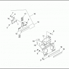 FXSTS 1BLL SPRINGER SOFTAIL (1993) LICENSE PLATE BRACKETS