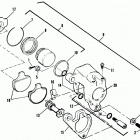 FXDS-CONV GGLP Dyna Glide Convertible (1993) Передний суппорт