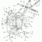 FXRS-SP EGLP FXR Sport (1993) FRAME, REAR FORK & JIFFY STAND - FXR MODELS