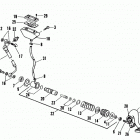 FXRS-SP EGLP FXR Sport (1993) REAR BRAKE CONTROL - FXR MODELS
