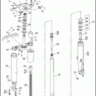 FLHR FD93 ROAD KING (1993) Передняя вилка