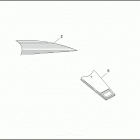 FLTCU 1DML TOUR GLIDE ULTRA CLASSIC (1992) FUEL TANK TRIM