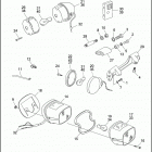 FXSTS 1BLL SPRINGER SOFTAIL (1992) TAIL LAMP & REAR TURN SIGNALS