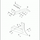 FXSTS 1BLL SPRINGER SOFTAIL (1992) REAR BELT GUARD