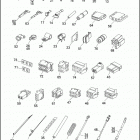 FXRP 1EDL SUPER GLIDE POLICE (WINDSHIELD) (1991) WIRES & TERMINALS