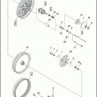 FXSTS 1BLL SPRINGER SOFTAIL (1992) Переднее колесо