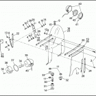 FXRP 1EDL SUPER GLIDE POLICE (WINDSHIELD) (1991) Стекло ветровое