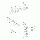FXDB 1GBL DYNA STURGIS (1991) FRONT TURN SIGNALS
