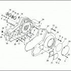 FXRP 1EDL SUPER GLIDE POLICE (WINDSHIELD) (1991) PRIMARY HOUSING