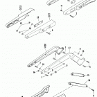 FXRS-SP EGLN FXR Sport (1992) REAR FENDER SUPPORTS