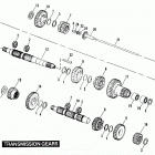 FXRS-SP EGLN FXR Sport (1992) TRANSMISSION GEARS