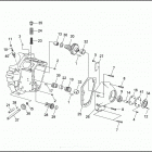FXSTS 1BLL SPRINGER SOFTAIL (1992) CRANKCASE - GEAR SIDE