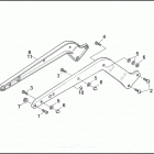 FXSTS 1BLL SPRINGER SOFTAIL (1992) REAR FENDER SUPPORTS
