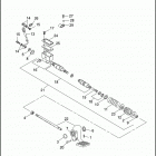 FXDB 1GBL DYNA STURGIS (1991) Тормозной цилиндр задний