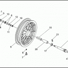 TLE SG91 STANDARD SIDECAR (1991) SIDECAR WHEEL - TLE & RLE