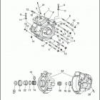 FXDB 1GBL DYNA STURGIS (1991) Картер двигателя