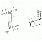 FLHTP-WND DA91 ELECTRA GLIDE STANDARD POLICE (FRG/WND) (1991) SHOCK ABSORBERS - FLHTP
